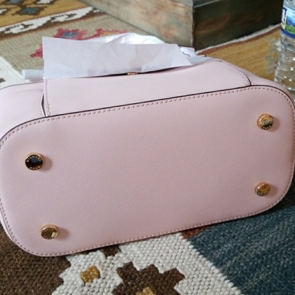 Michael Kors Pocket Tote Blossom Pink Shoulder Bag - Picture 4 of 6